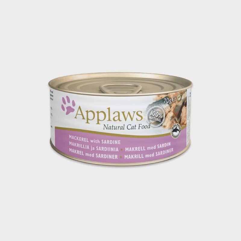 pâtée pour chat à base de maquereau et sardines Applaws