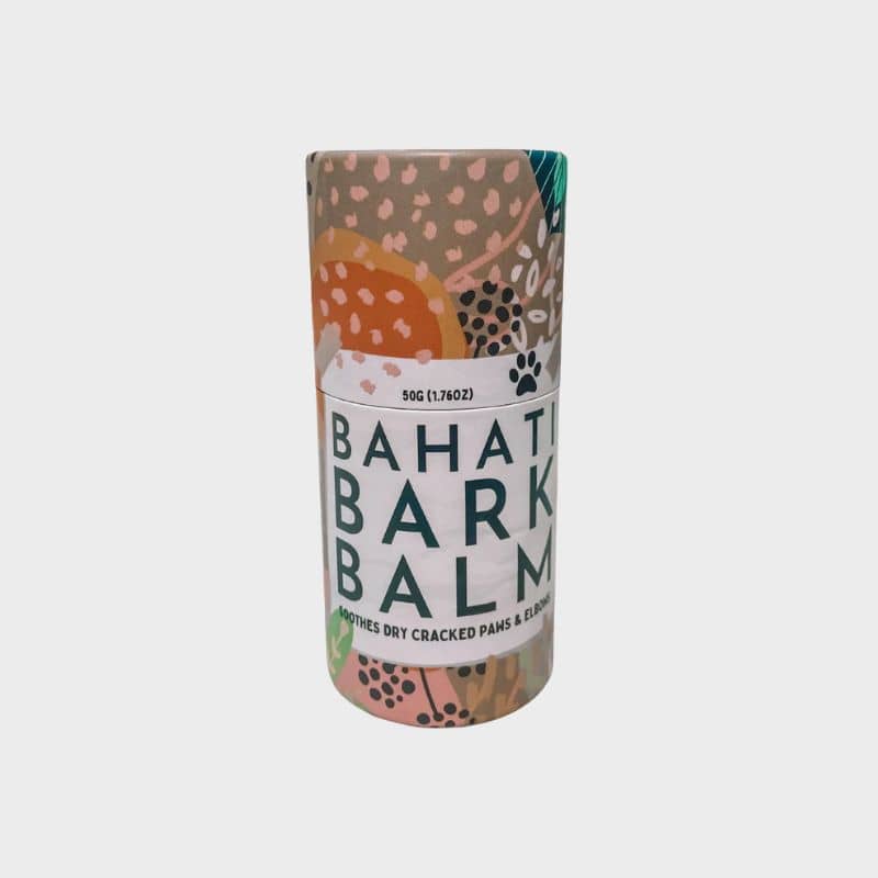 stick naturel hydratant et nourrissant pour la truffe et les coussinets pour chien BARK BALM de Bahati