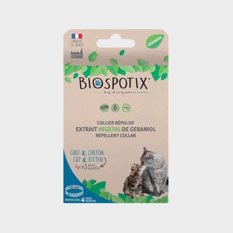 collier répuslif pour chat Biospotix par biogance