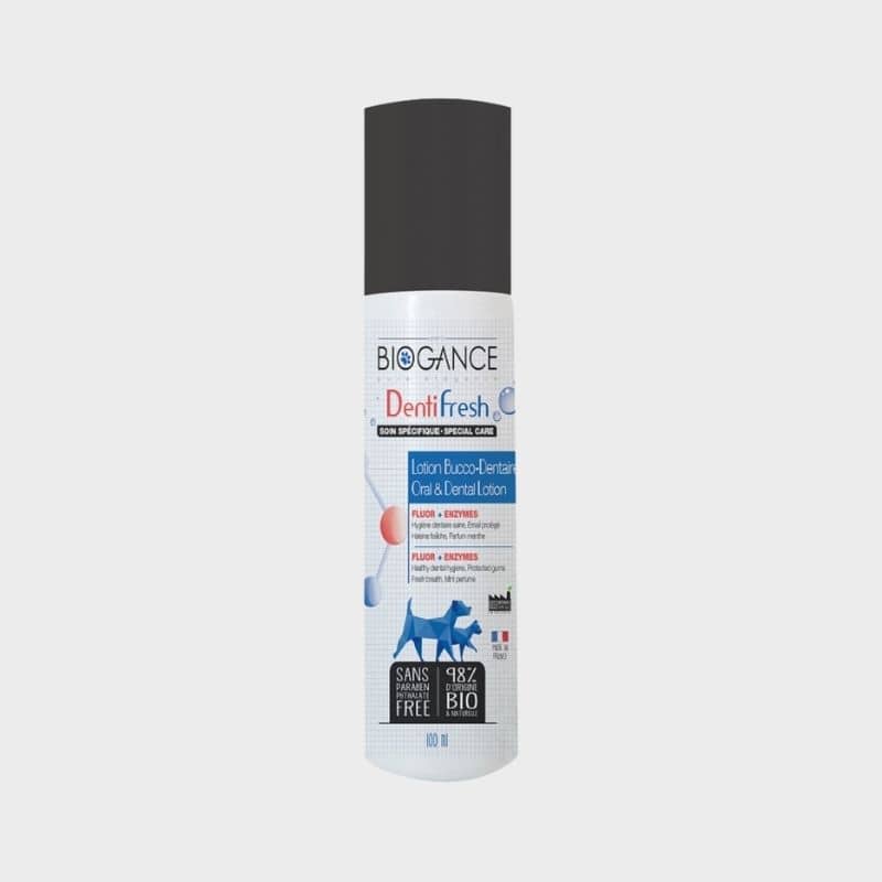 spray haleine fraiche pour chien Denti Fresh Biogance