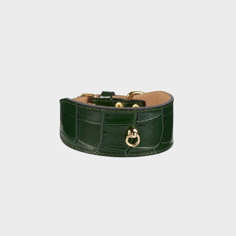 Collier en cuir pour Bulldog anglais - Coussins pour chiens de Dog's Collier en cuir pour Bulldog anglais - Coussins pour chiens de Dog's
