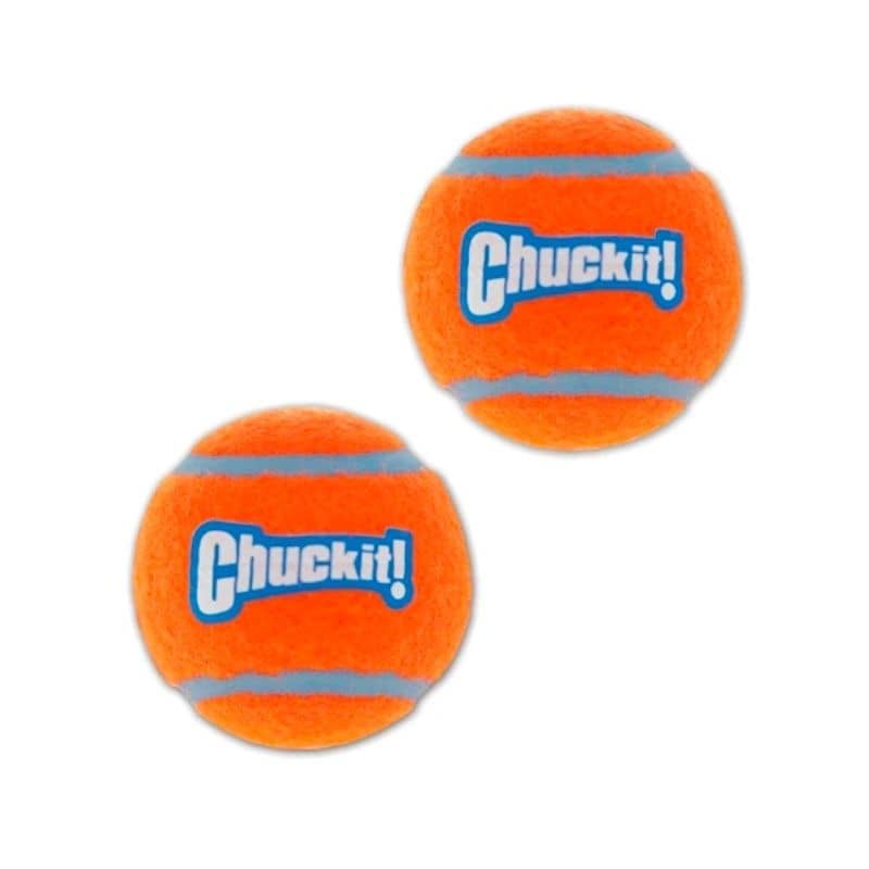 LOT DE 2 BALLES DE TENNIS POUR CHIEN CHUCKIT – THE WOUF