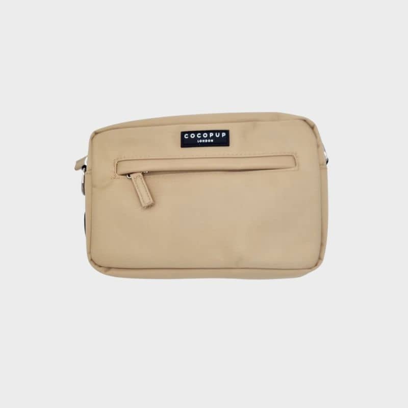 SACOCHE SPÉCIALE BALADE COCOPUP LONDON - DOG WALKING BAG BEIGE – THE WOUF