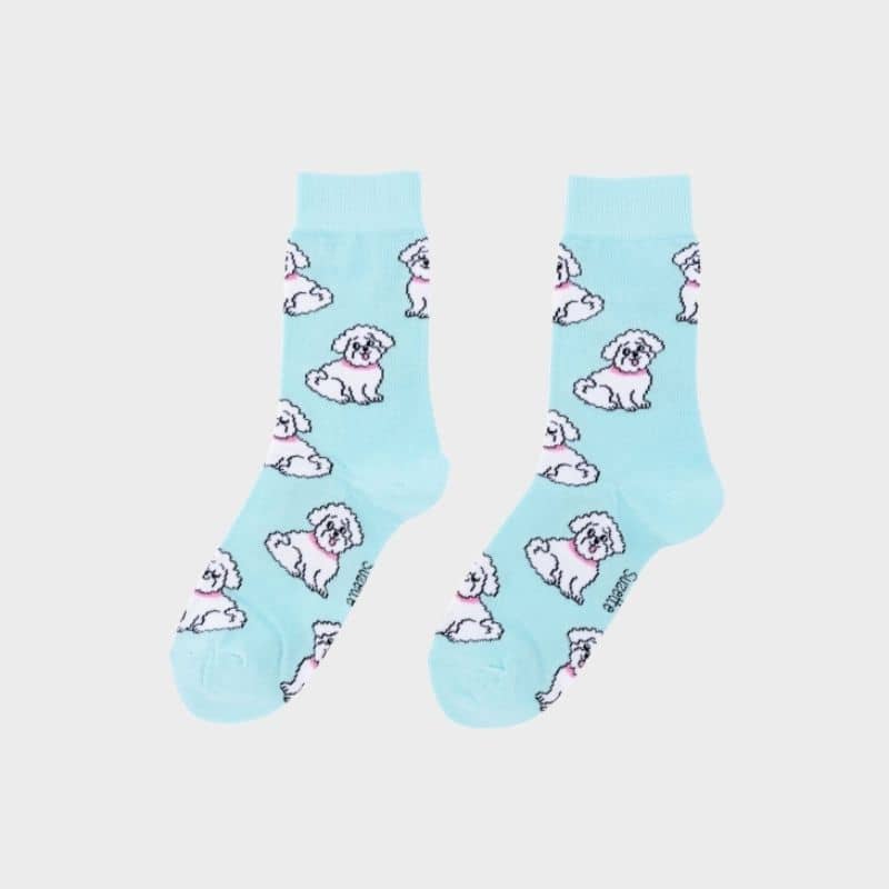 CHAUSSETTES COTON COUCOU SUZETTE BICHON – THE WOUF