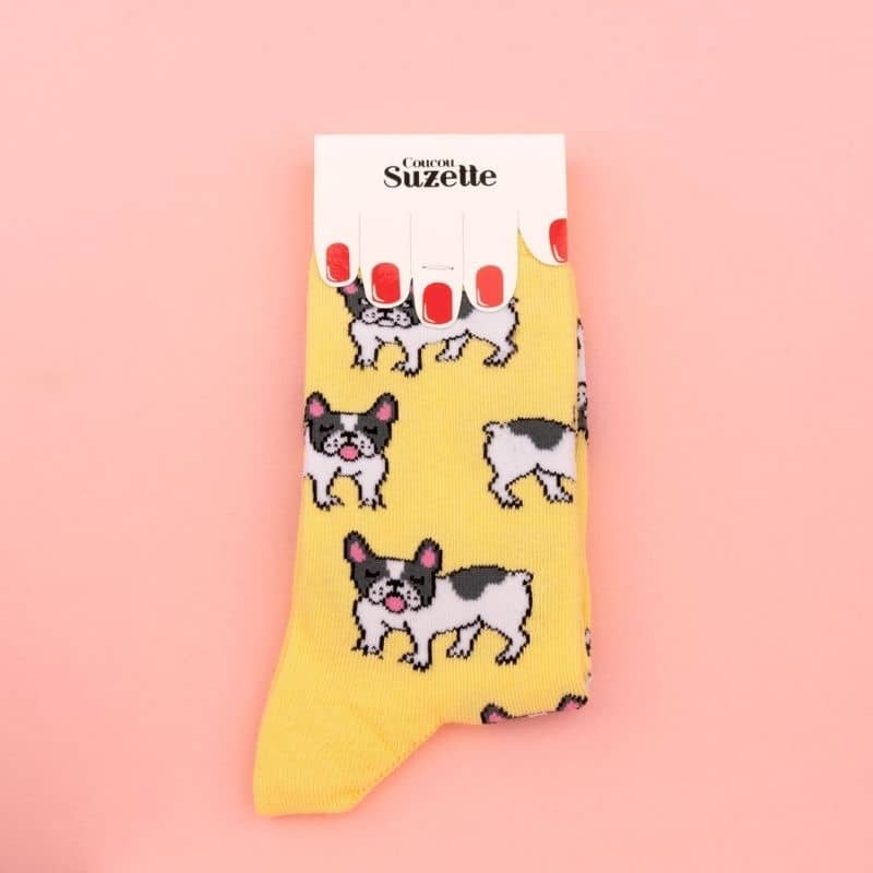 CHAUSSETTES COTON COUCOU SUZETTE BOULEDOGUE – THE WOUF