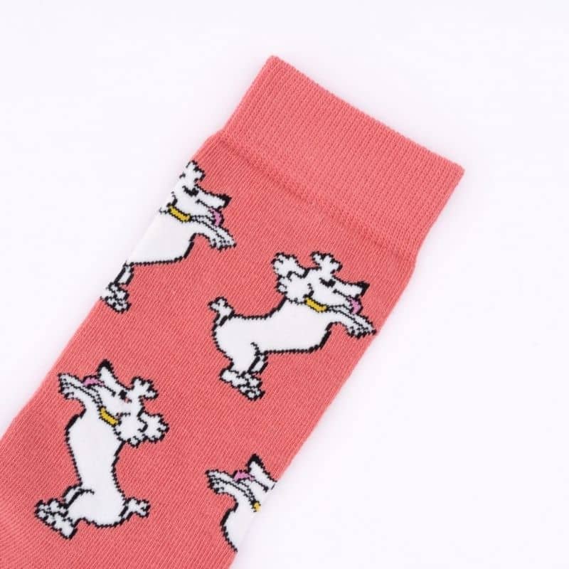 coucou suzette chaussette en coton unisexe avec motif de caniche tendance