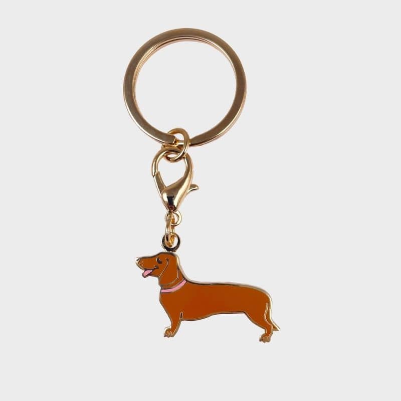 Allemand Dogue Allemand Noir Porte-Clés Miniblings pendentif Porte-Clés  Chien