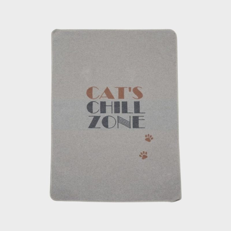 Couverture pour chat douce grise de la marque David Fussenegger