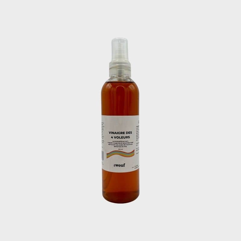 VINAIGRE DES 4 VOLEURS - ANTIPARASITAIRE NATUREL POUR CHIEN ET