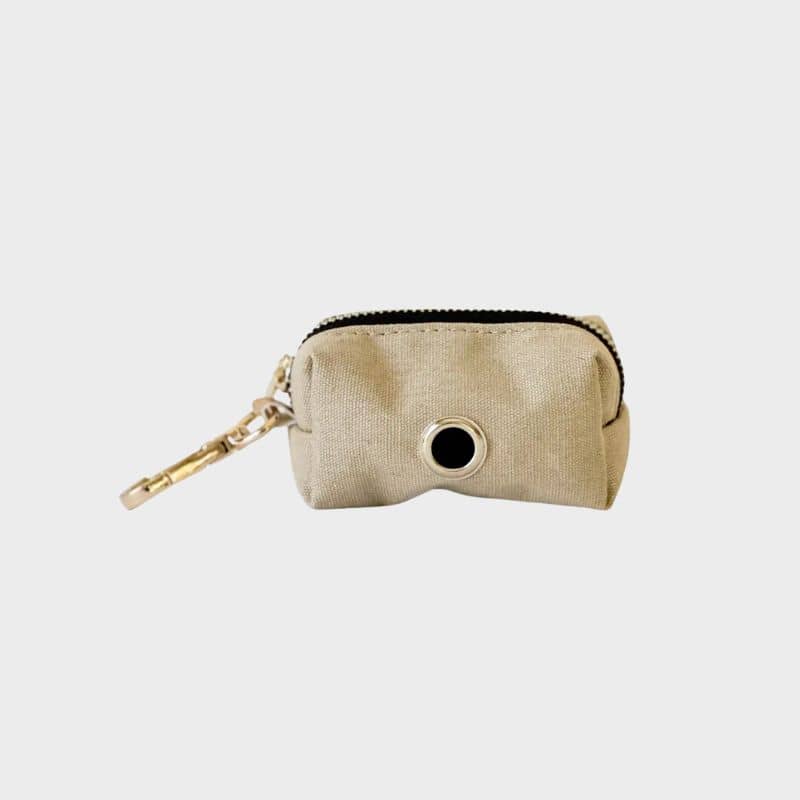 distributeur de sacs à déjection en beige clair de Furlou