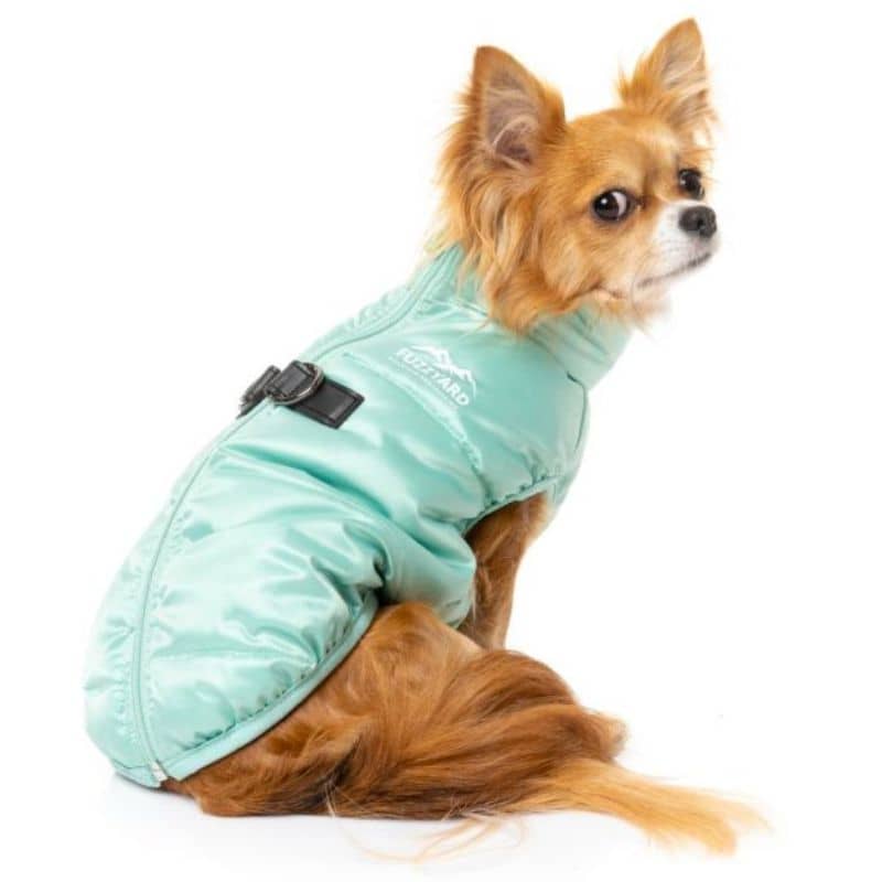 Doudoune pour chien Fuzzyard en vert menthe