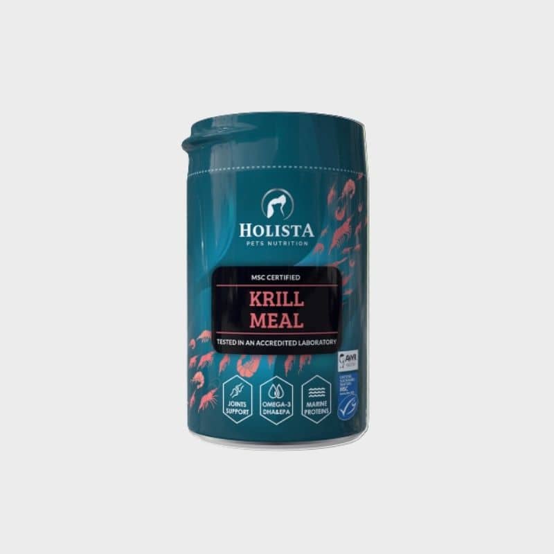 Krill meal de Holista - farine de krill pour chien et chat