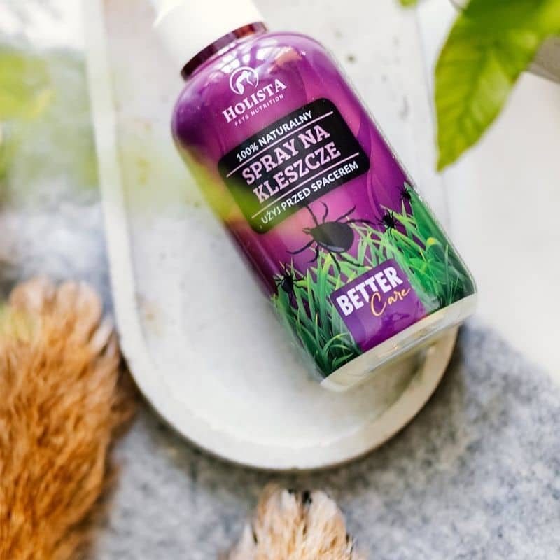 Spray naturel anti tiques et puces pour chien