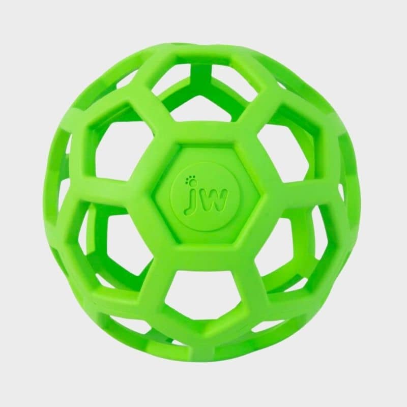 balle résistante et interactive pour chien "HOL-EE Roller" medium de JW Pet