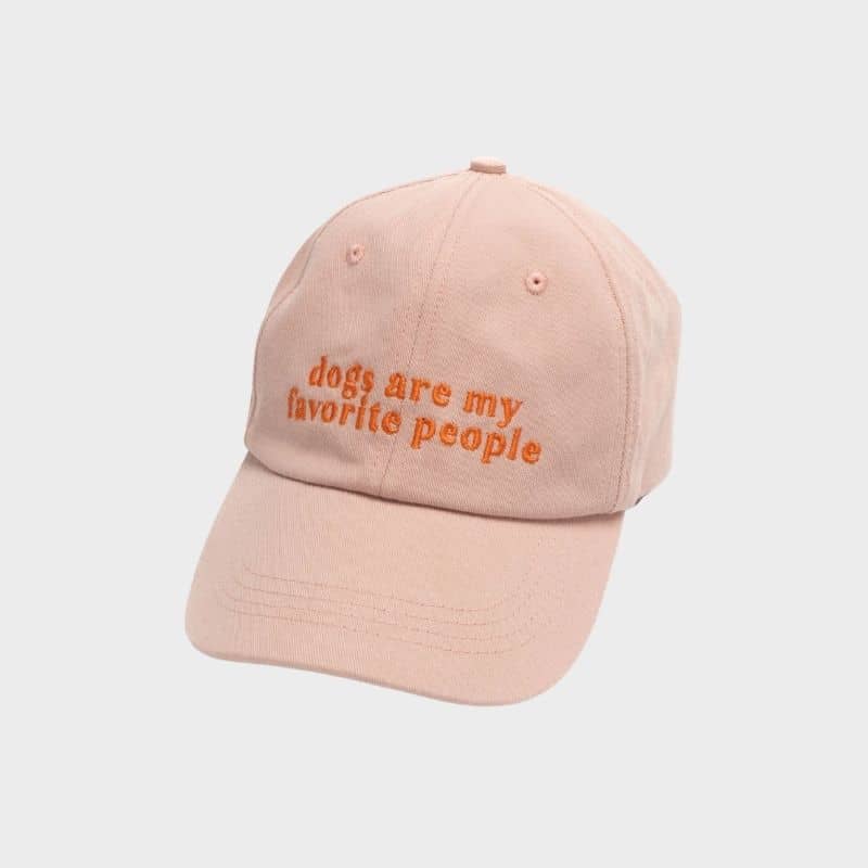 Casquette "Dogs are my favorite people" de Lucy and Co