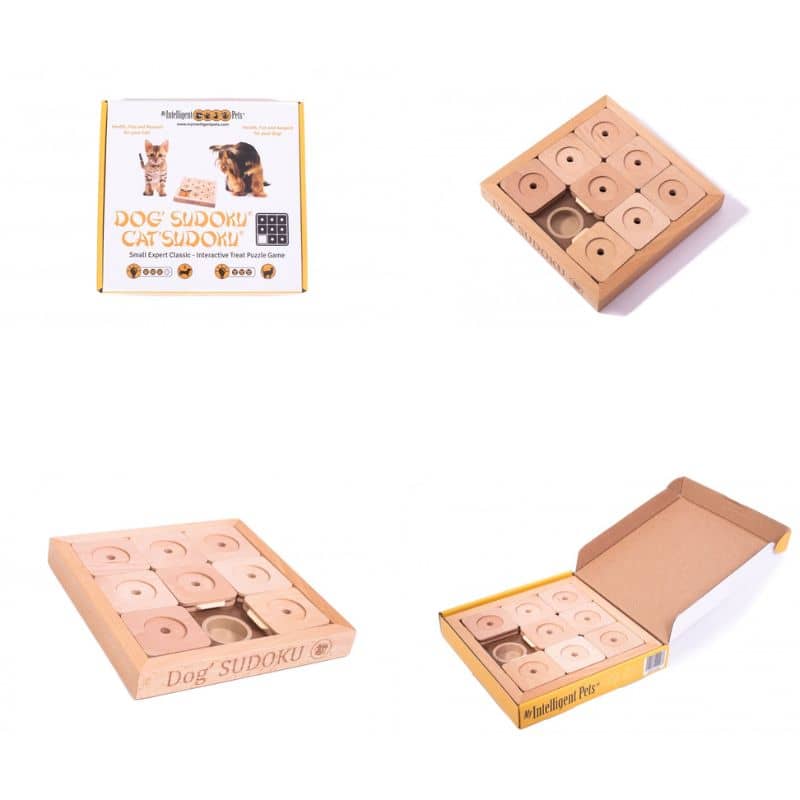 jeu d'intelligence et d'occupation pour chien ou chat puzzle Sudoku small expert - niveau difficile My Intelligent Pets 