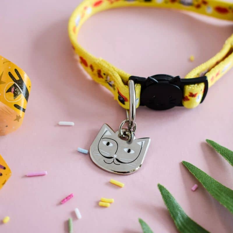 Collier pour chat Niaski - Salvador Catli - détail de la médaille