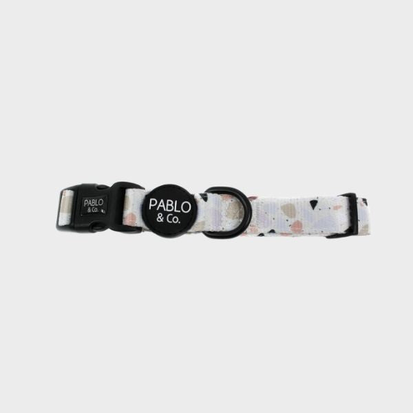 COLLIER POUR CHIEN IMPRIMÉ - TERRAZZO
