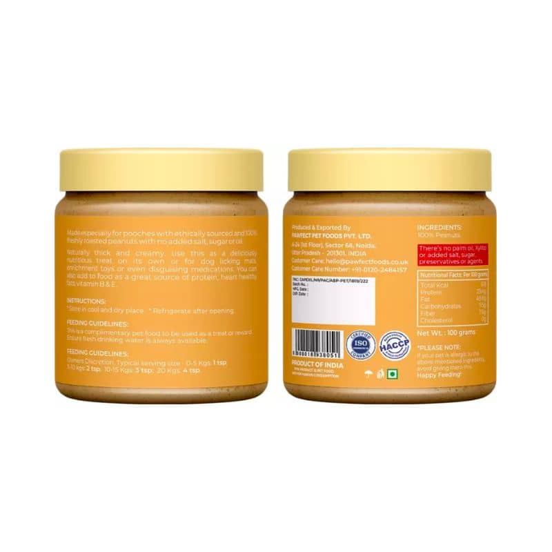 beurre de cacahuète pour chien sans huile de palme format mini - peanut butter idéal pour tapis de léchage