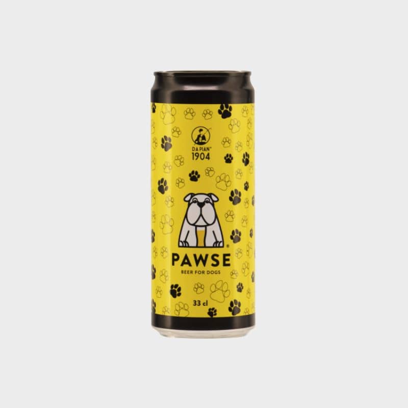 bière pour chien Pawse - boisson naturelle sans alcool et sans gaz au miel pour chien