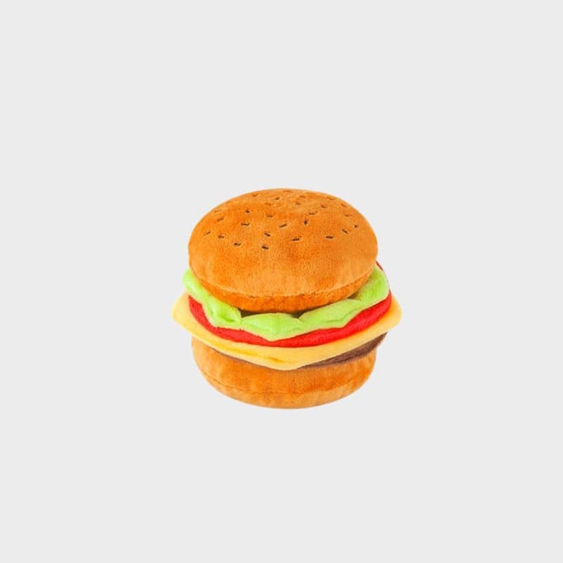 jouet pour chien Barky Burger en forme de burger 🍔 P.L.A.Y