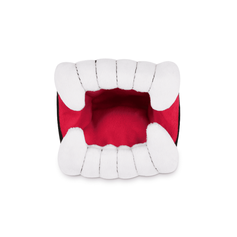 jouet pour chien Barky's Bite en forme de dents de vampire halloween dracula
