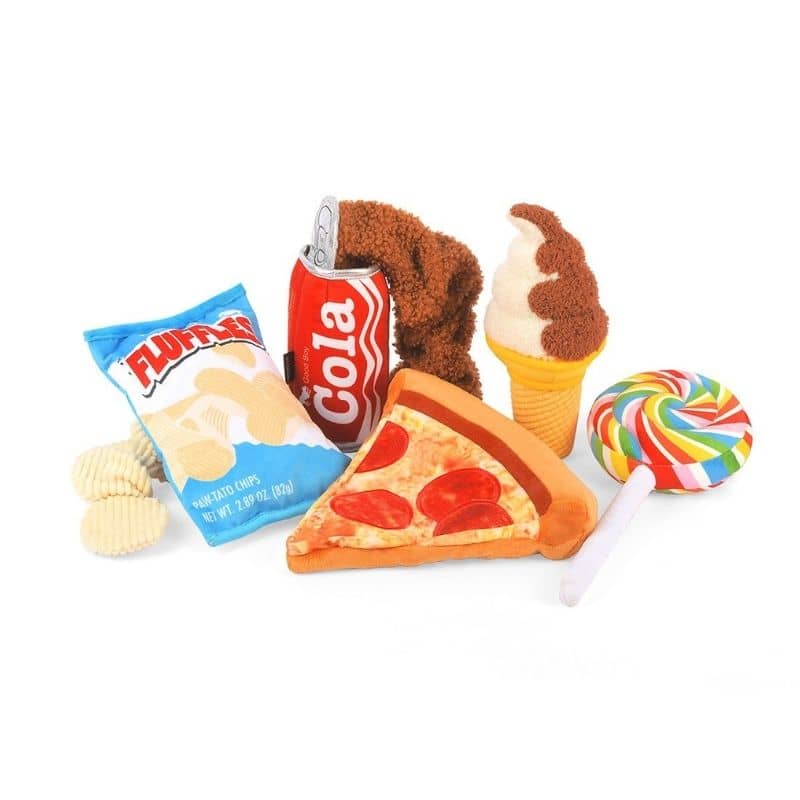 jouet pour chien original en forme de glace italienne - collection snack attack PLAY