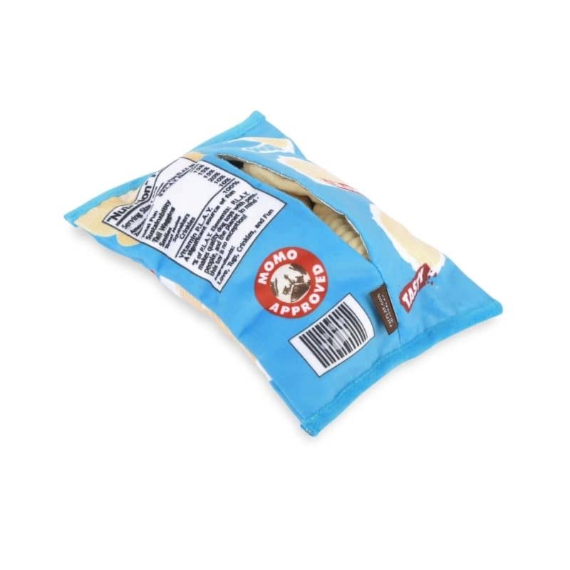 jouet pour chien original en forme de paquet de chips PLAY - dos