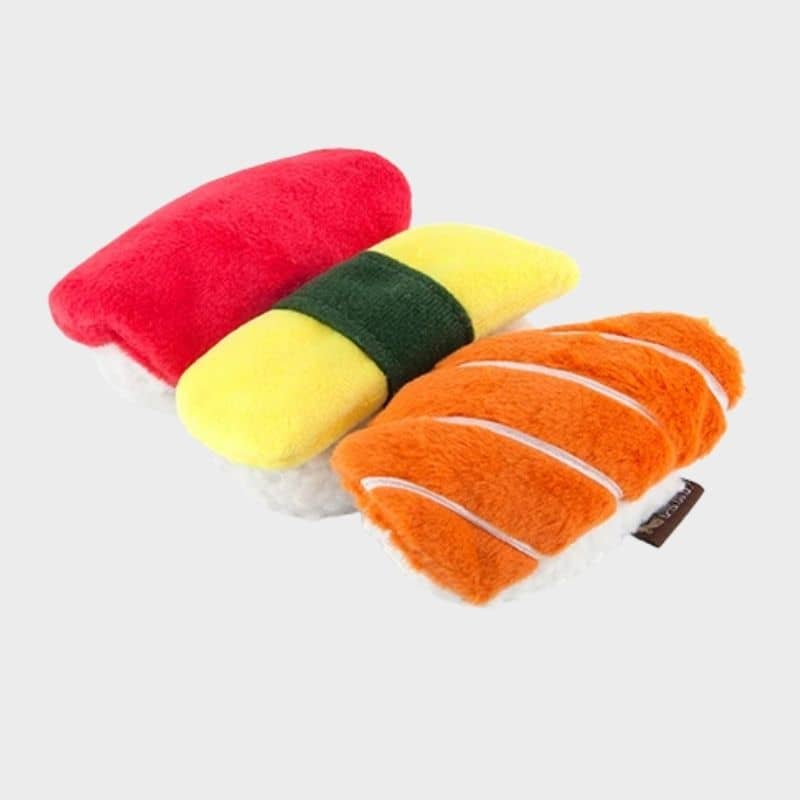 jouet pour chien Spot's Sushi en forme de sushi 🍣 P.L.A.Y