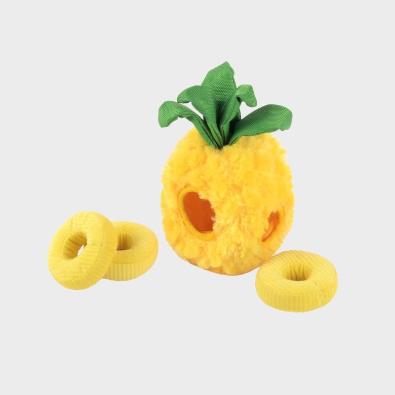  jouet pour chien Paws Up Pineapple en forme d'ananas