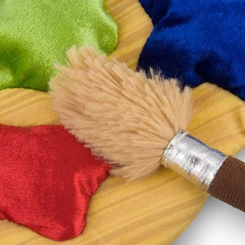 jouet pour chien Puppy's Palette en forme de palette de peinture 🎨 P.L.A.Y. 