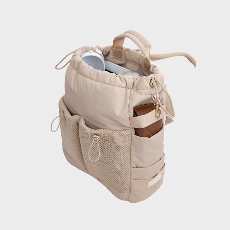 SAC BALADE AVEC NOMBREUX RANGEMENTS PUPS & BUBS - BEIGE LATTE