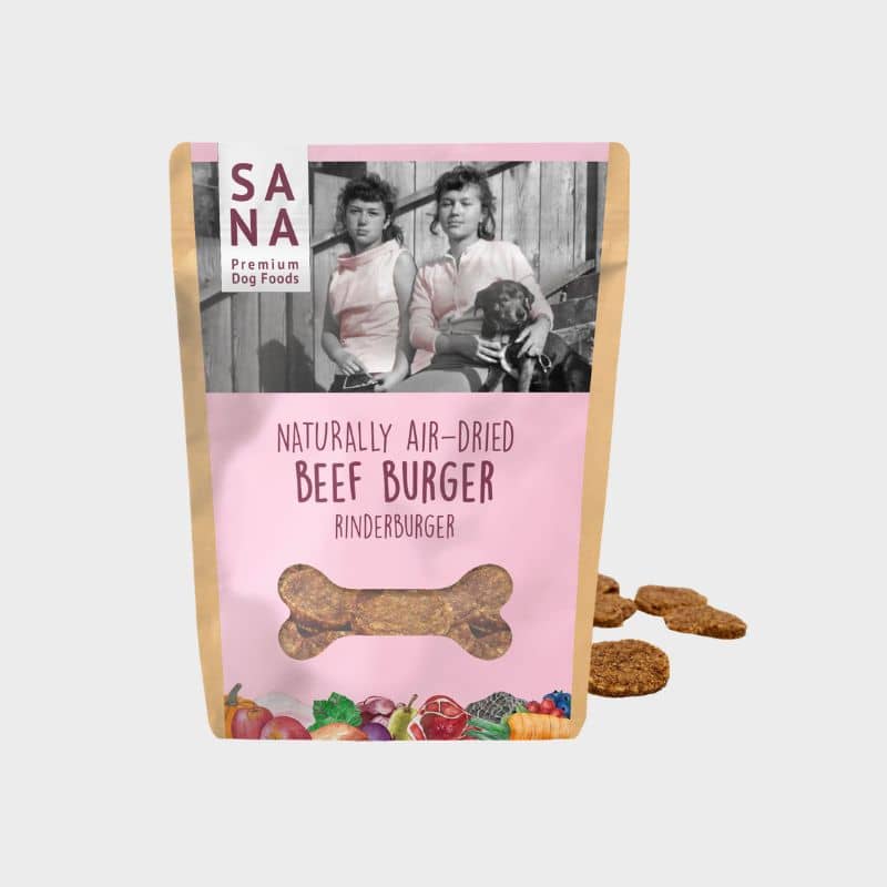 friandises naturelles pour chien filet de boeuf Sanadog, nouvelle marque Fresco 