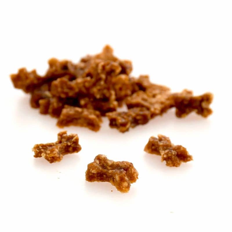 friandises naturelles pour l'éducation "training treats" pour chien en forme d'os mini bones canard Sanadog nouvelle marque Fresco