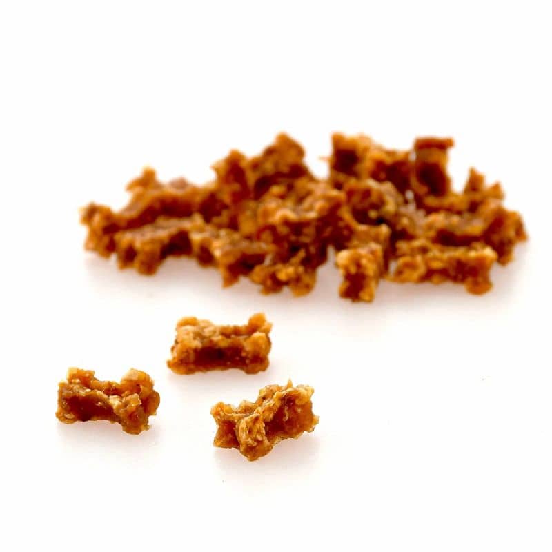 friandises naturelles pour l'éducation "training treats" pour chien en forme d'os mini bones poulet Sanadog nouvelle marque Fresco