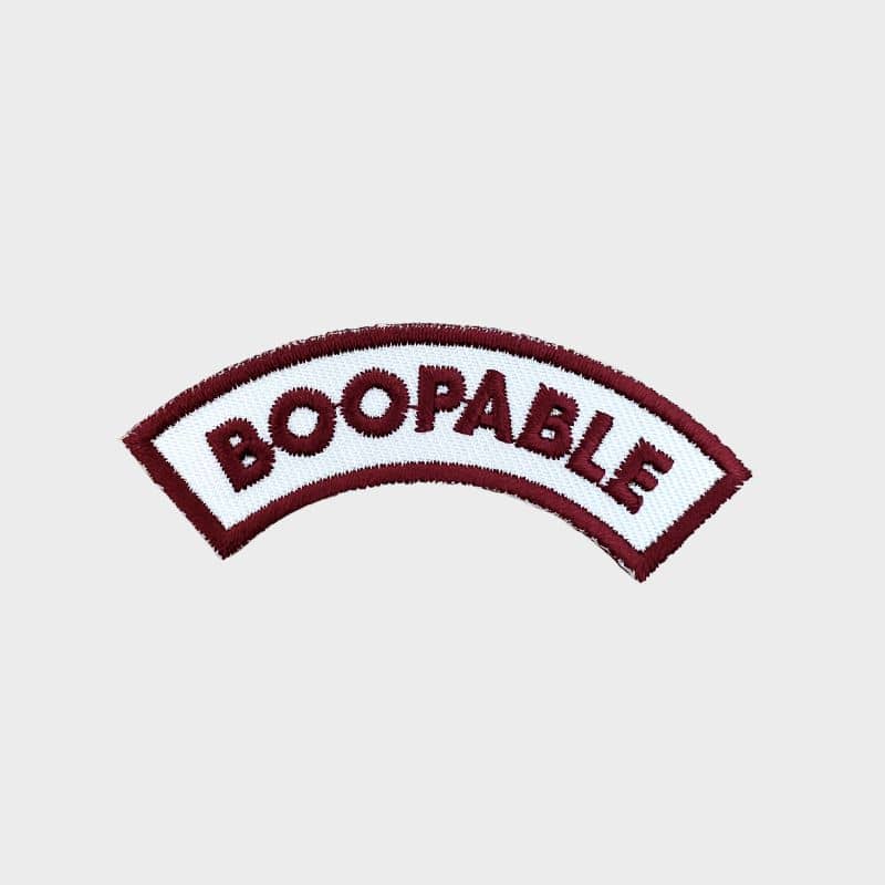 patch thermocollant pour chien "boopable" de Scout's Honour