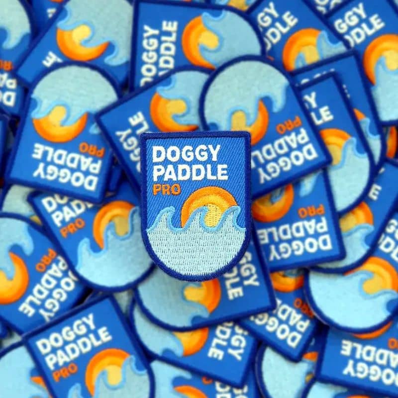 Patch thermocollant pour chien - Doggy Paddle Pro de Scout's honour