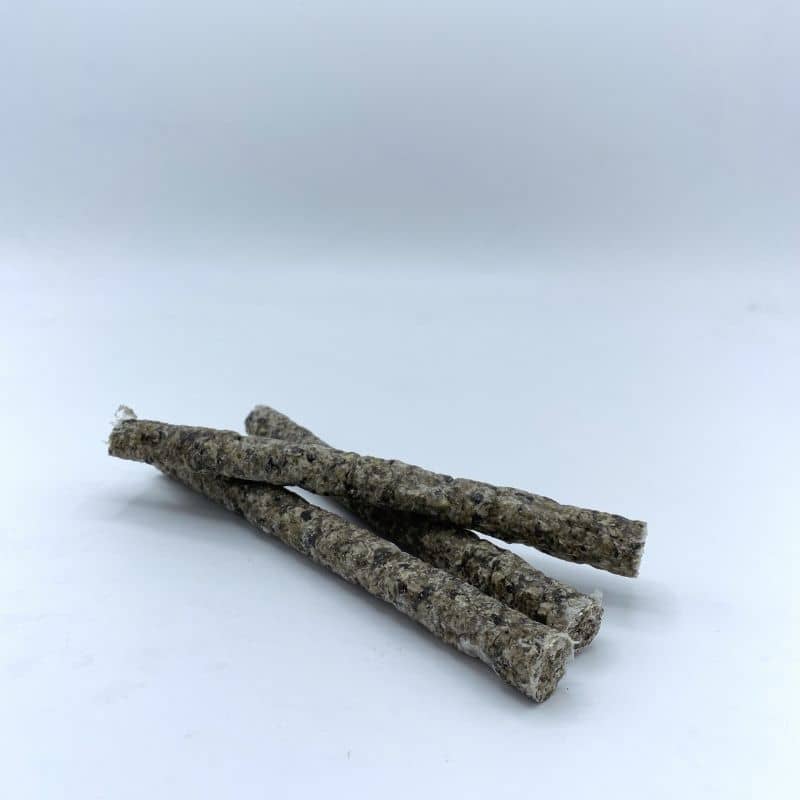 FRIANDISES NATURELLES POUR CHIEN - 3 BÂTONNETS DE MORUE PEAUX DE POISSON