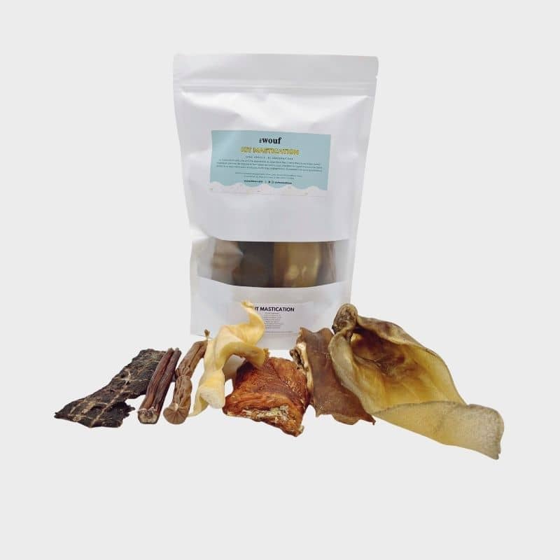 kit mastication pour chien - 100% naturel