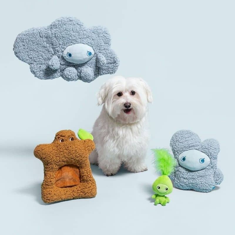 peluche apaisante aux huiles essentielles pour chien nocetto United pets
