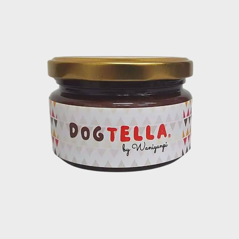 nutella pour chien Dogtella par Waniyanpi : peanut butter avec caroube (le chocolat du chien)