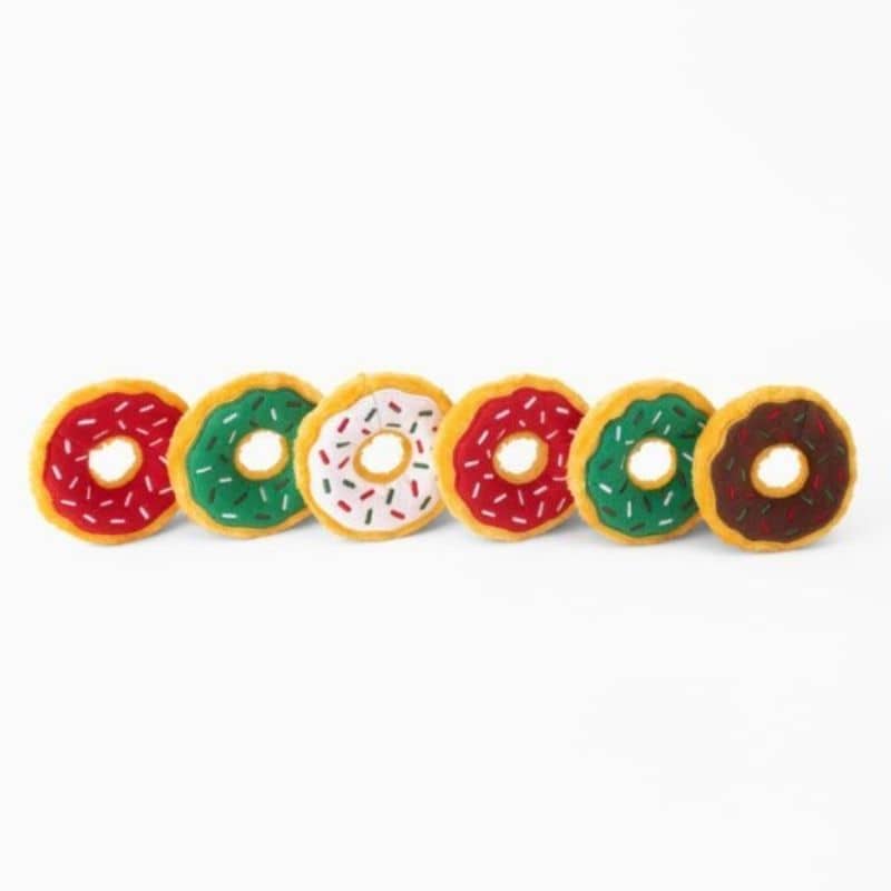  jouet de Noël pour chien en forme de donut ZippyPaws