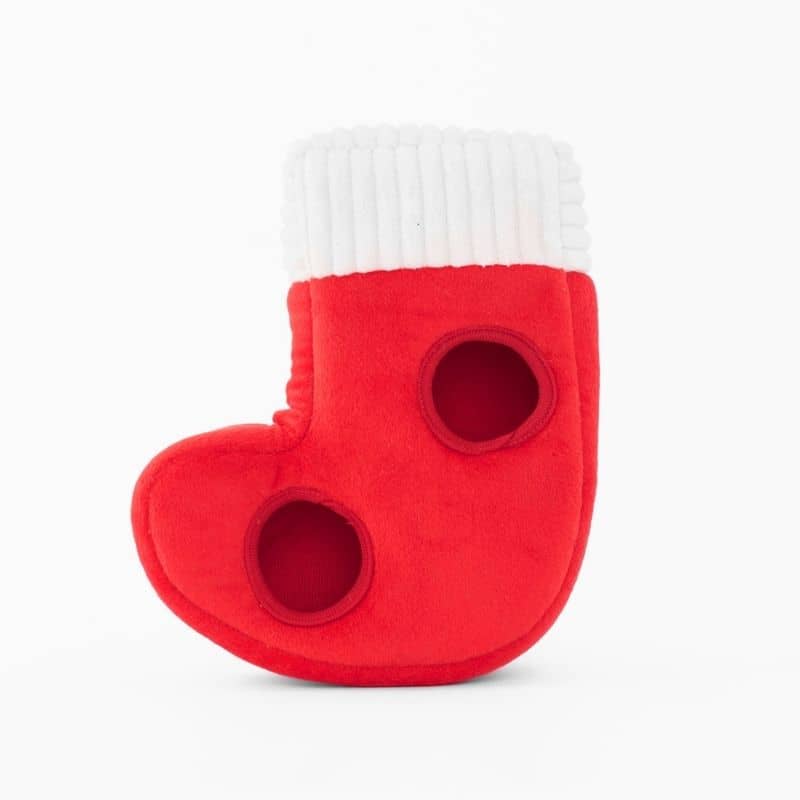 jouet de Noël pour chien “ Naughty or Nice Stocking ” ZippyPaws