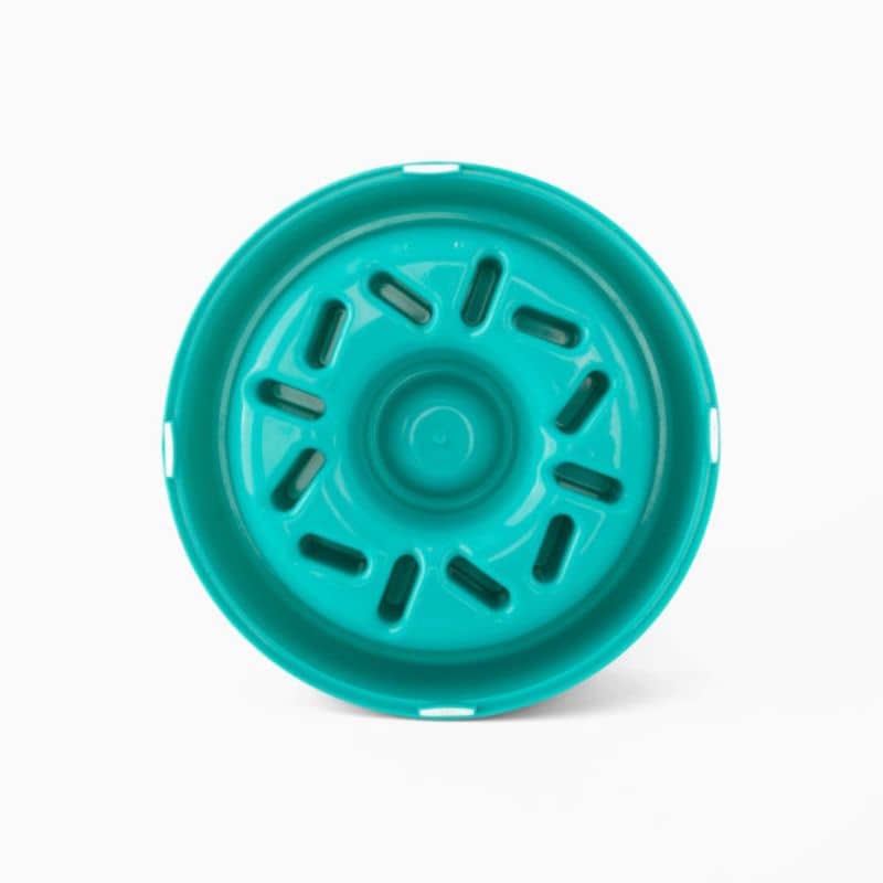 gamelle anti glouton pour chien - dos anti derapant